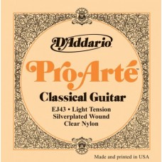 Струны для классической гитары  D'ADDARIO EJ-43 Light