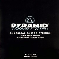Pyramid Black Wires струны для классической гитары 