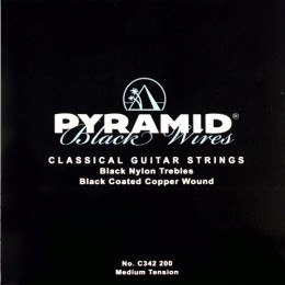 Pyramid Black Wires струны для классической гитары 